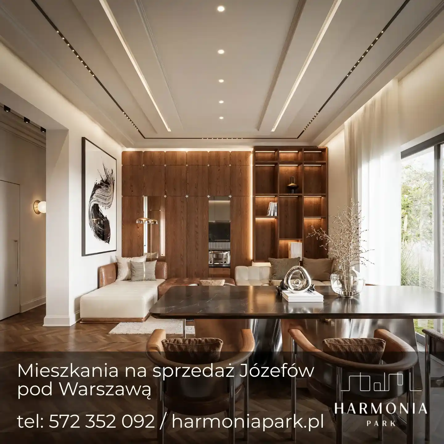 Piękna aranżacja wnętrza