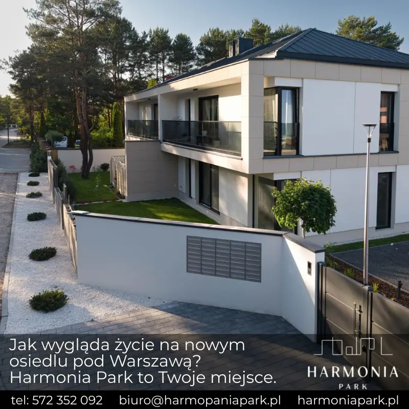 Jak wygląda życie na nowym osiedlu pod Warszawą Harmonia Park