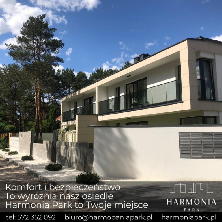 komfort, bezpieczeństwo i prywatność mieszkania harmonia park